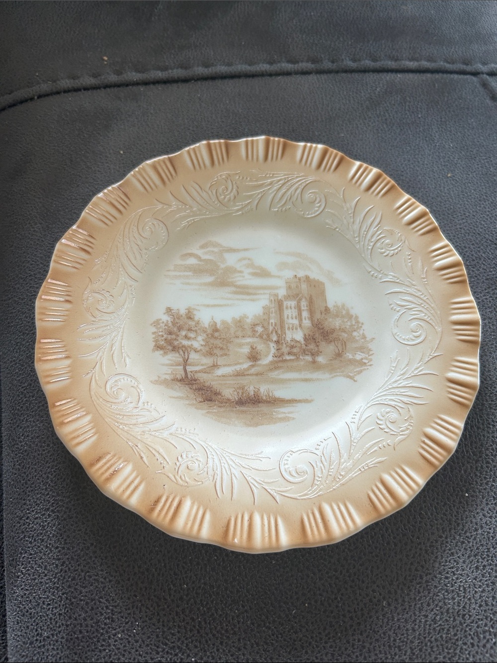 This is a Mac Beth Evans Cremax Chinex bread/saucer piece - price/piece.